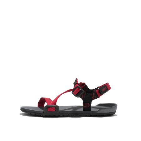 XERO SHOES Z-TRAIL YOUTH Charcoal/Red Pepper | Dětské barefoot sandály