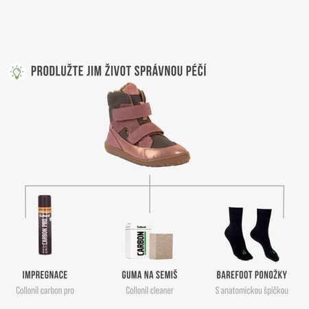 FRODDO UP TEX WINTER Grey / Pink