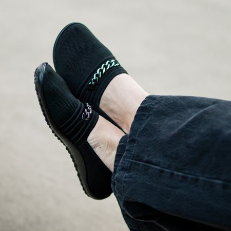 LEGUANO LADY FAMOUS Black | Dámské barefoot baleríny