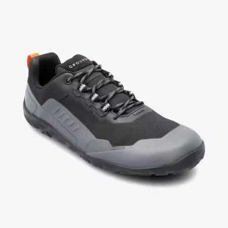 GROUNDIES ALL TERRAIN LOW 2.0 Black | Barefoot outdoorové boty