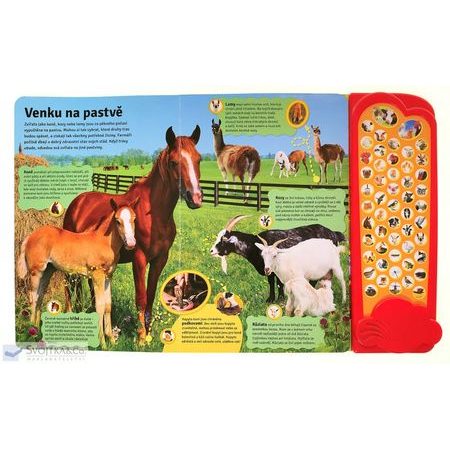 DĚTSKÁ KNIHA VELKÁ KNIHA ZVUKŮ Na farmě