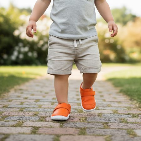 BOBUX XPLORER GO Tangelo | Dětské barefoot tenisky