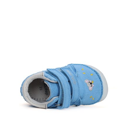 D.D.STEP C070-41709 PLÁTĚNÉ TENISKY Calypso Sky | Dětské barefoot tenisky
