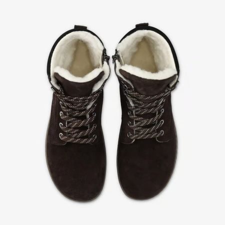 GROUNDIES® VANCOUVER 2.0 Espresso | Pánské barefoot zateplené boty