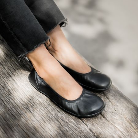 GROUNDIES LILY 3.0 WOMEN Black | Dámské Barefoot baleríny
