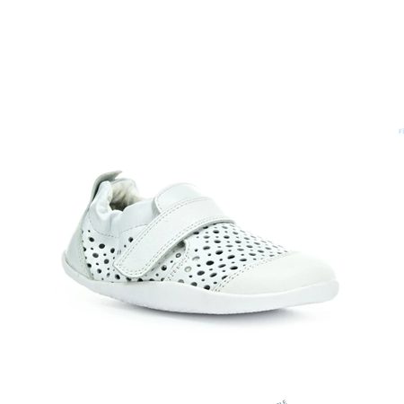BOBUX XPLORER GO PUNCH White | Dětské barefoot tenisky 2