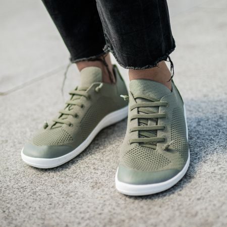 REIMA ASTELU VEGAN Greyish Green | Barefoot tenisky