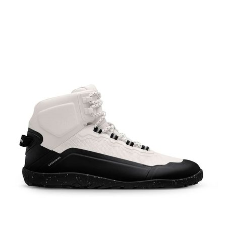 GROUNDIES ALL TERRAIN HIGH Off-white / Black | Barefoot pohorky 1