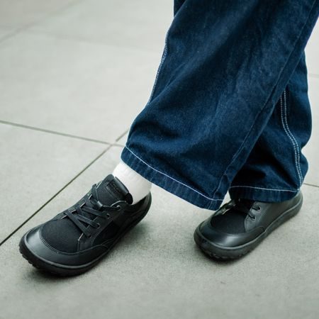 FRODDO TENISKY GEO LACES Black | Sportovní barefoot tenisky