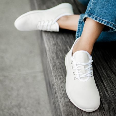 GROUNDIES BALANCE 2.0 White | Barefoot tenisky