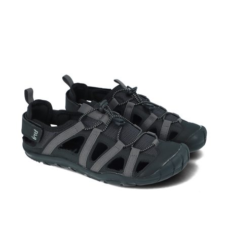 FREET ZENNOR Black Grey | Barefoot sportovní sandály