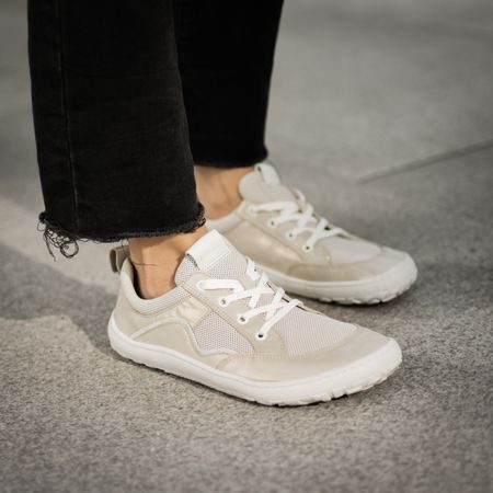 FRODDO TENISKY GEO LACES Gold Shine | Sportovní barefoot tenisky