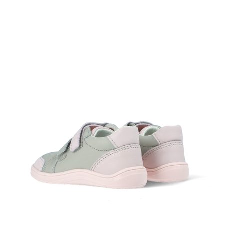 BABY BARE FEBO GO Grey Pink Asfaltico | Dětské barefoot tenisky
