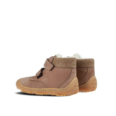 RICOSTA NICO Choco | Dětské zimní zateplené barefoot boty