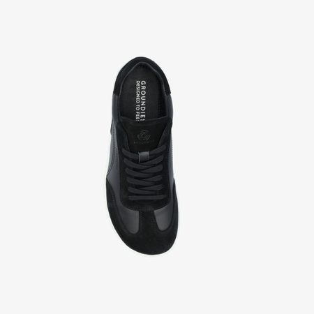 GROUNDIES PANAMA Black | Barefoot tenisky