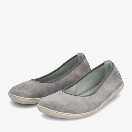 GROUNDIES LILY SOFT Barefoot+ WOMEN Grey | Dámské barefoot baleríny 2