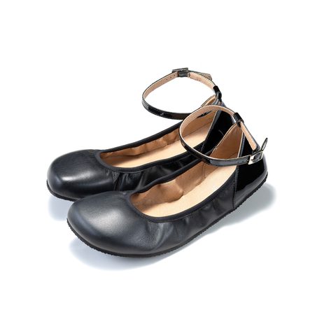 SHAPEN BALERÍNKY TULIP III Regular Black | Dámské barefoot baleríny