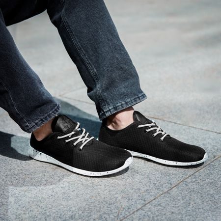 GROUNDIES BALANCE Black | Barefoot tenisky