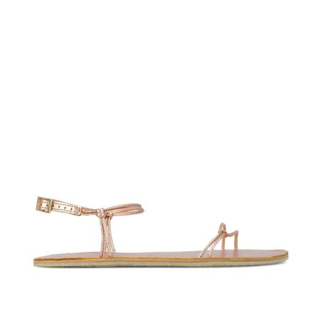 GROUNDIES CADIZ WOMEN Rose Gold| Dámské barefoot sandály 1