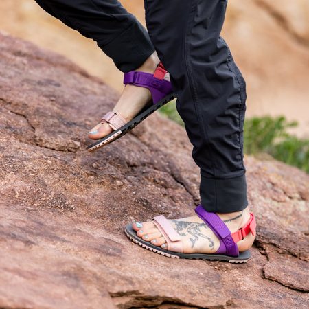 XERO SHOES D-Trail Dewberry Multi | Dámské barefoot sandály
