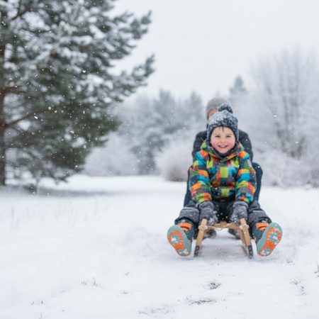AFFENZAHN MIDBOOT VEGAN COMFY BUNNY Green | Children's Barefoot Insulated Boots