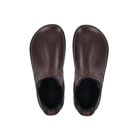 BE LENKA ENTICE NEO Dark Brown & Black | Dámské barefoot chelsea boty
