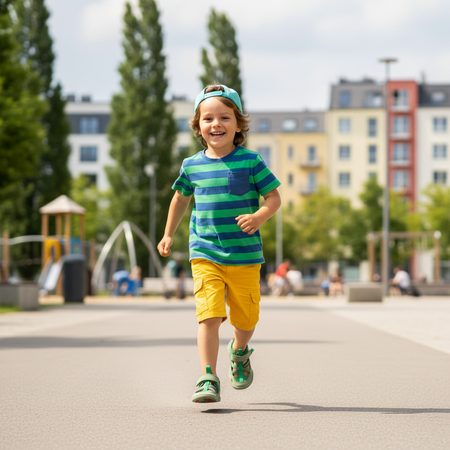 AFFENZAHN SANDAL VEGAN BREEZE FROG Green | Children's Barefoot Sandals