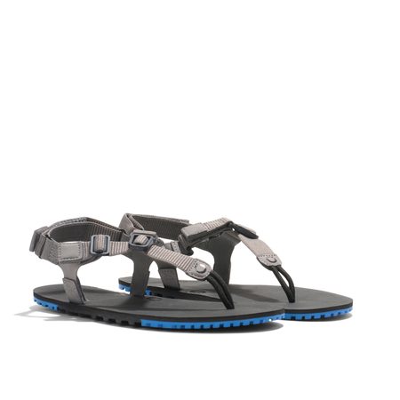 XERO SHOES H-TRAIL Steel Gray / Blue Iolite | Pánské barefoot sandály