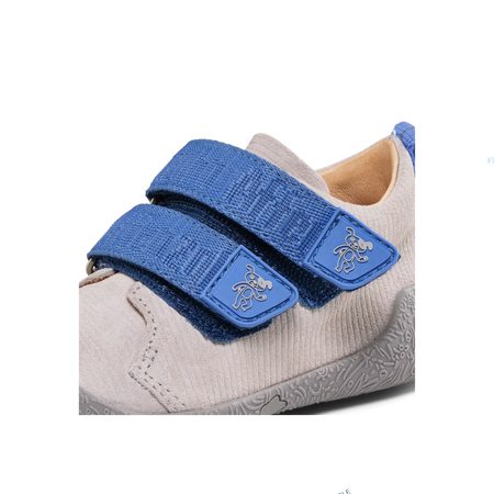 AFFENZAHN LEATHER WALKY Dog Grey | Dětské barefoot tenisky 10