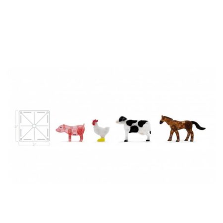 MAGNETICKÁ STAVEBNICE FARM 25 DÍLŮ 5