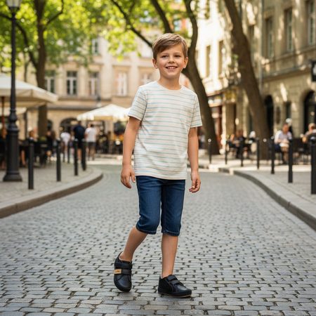 PEGRES BAREFOOT ALL-SEASON SHOES B1408 Black