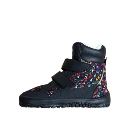 BEDA ZIMNÍ BFN 170070/W/MK/SO PLAYFUL PARROT | Dětské zimní zateplené barefoot boty