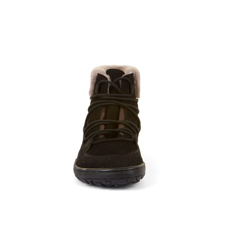 FRODDO UP FURRY W TEX Black | Zimní zateplené barefoot boty