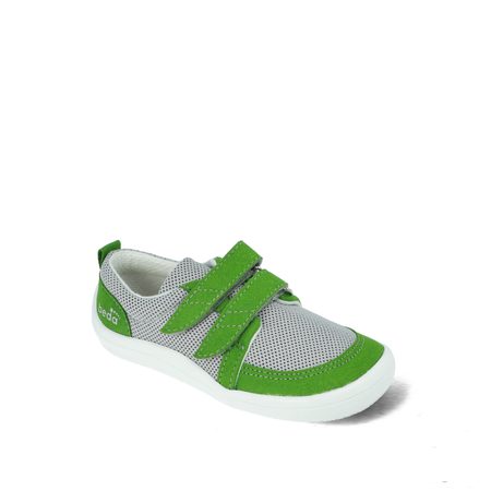 BEDA TENISKY BF 0001/TEX/W/D TEX JIMMY Green | Dětské barefoot tenisky