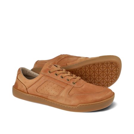 CRAVE LONDON 2.0 Cognac | Barefoot tenisky