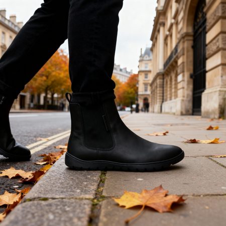 GROUNDIES EVERYDAY CHELSEA 2.0 Black | Dámské barefoot chelsea