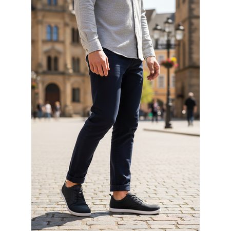 XERO SHOES GLENN M Black White | Pánské barefoot tenisky