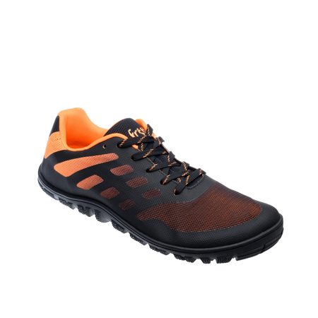 FREET CALVER Orange/Black | Barefoot sportovní tenisky