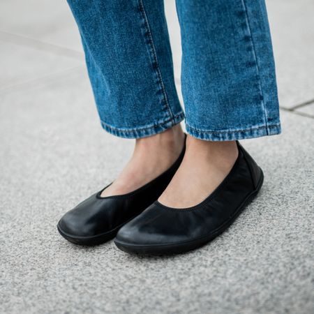 GROUNDIES LILY 3.0 WOMEN Barefoot+ Black | Dámské Barefoot baleríny