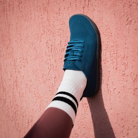 GROUNDIES ACTIVE KNIT Navy | Barefoot sportovní tenisky