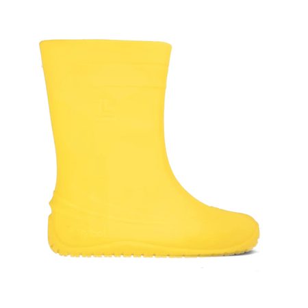 CRAVE MONSOON Yellow | Dětské barefoot holínky