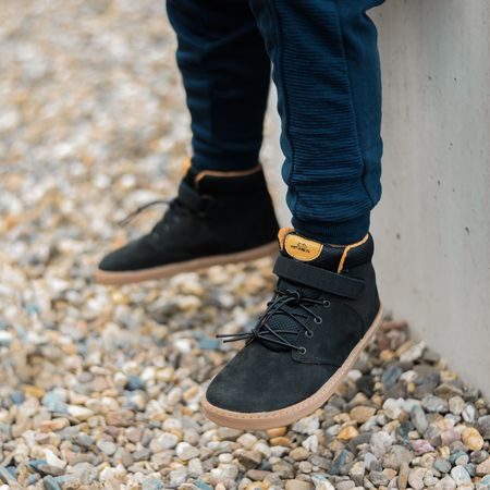 PEGRES KOTNÍKOVÉ NUBUK BF56 Black 6