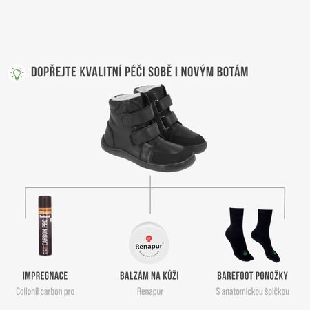 BABY BARE FEBO WINTER Midnight Black Asfaltico