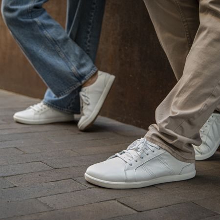 XERO SHOES DILLON LEATHER White | Barefoot tenisky