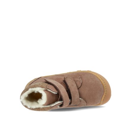 RICOSTA NICO Choco | Dětské zimní zateplené barefoot boty