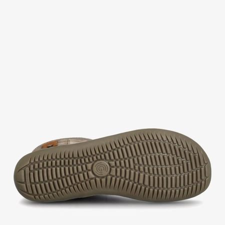 GROUNDIES ICELAND Béžové | Dámské barefoot kozačky