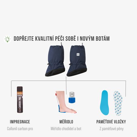 REIMA ANTURA Navy | Dětské barefoot návleky na nohy