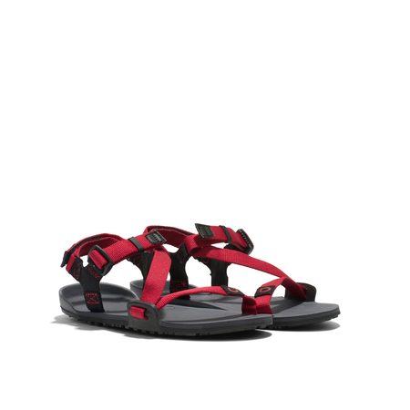 XERO SHOES Z-TRAIL YOUTH Charcoal/Red Pepper | Dětské barefoot sandály