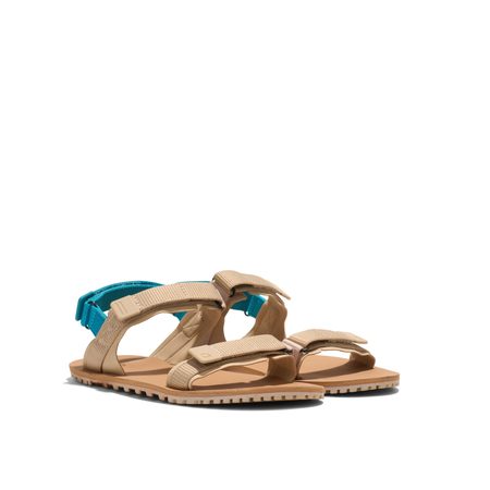 XERO SHOES D-Trail Irish Cream / Lake Blue | Dámské barefoot sandály