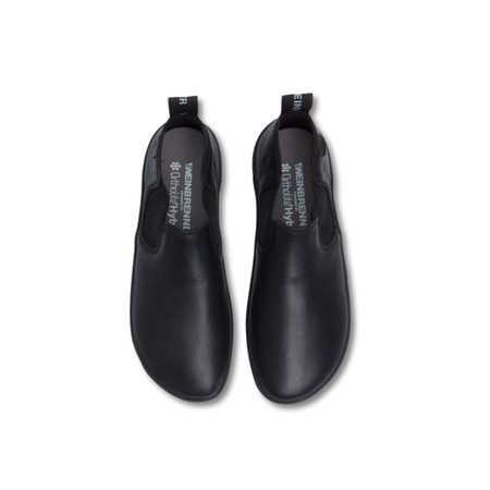 BAŤA NÍZKÉ CHELSEA Černá | Dámské barefoot boty